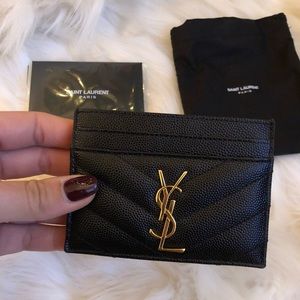 YSL card holder